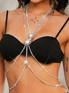 Silver Shining Star Body Chain