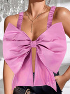 Pink Bow Reflective Camisole Vest