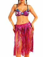 Tropical Mermaid Fuchsia Sequin Set