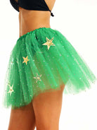 Illuminated Green Sequin Tutu Skirt