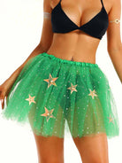 Glow-in-the-Dark Green Ballet Skirt