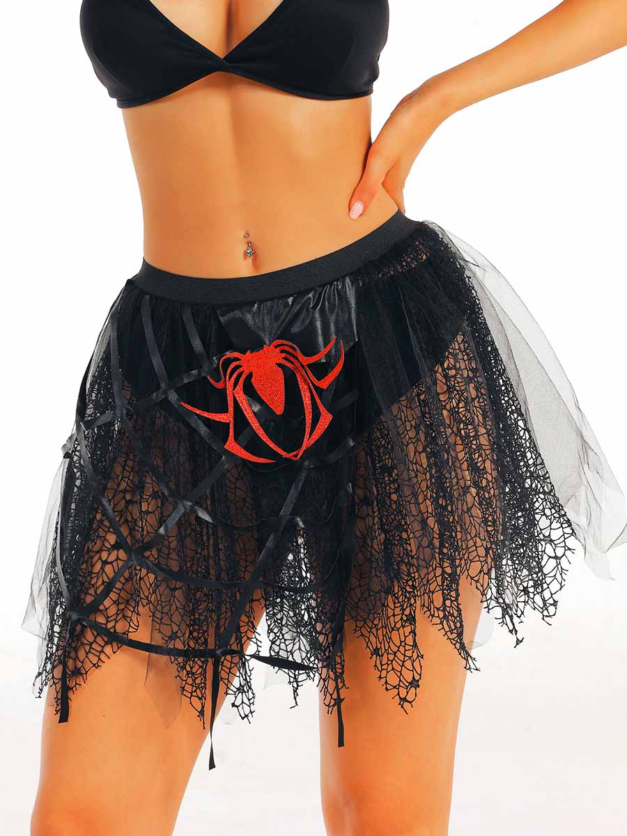 Black Organza Skirt