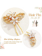 Elegant Sparkling Hairpin Set