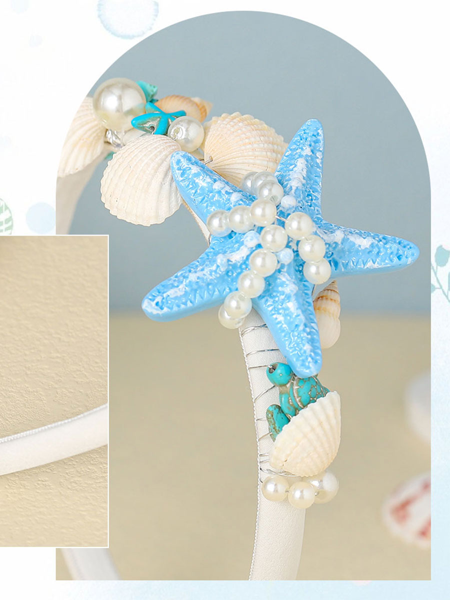 Nautical Boho Chic Starfish Hair Accessory