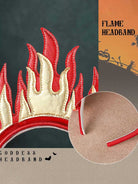 Burning Flame Party Hair Accessory