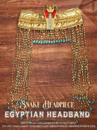 Egyptian Cobra-Inspired Gold Crown