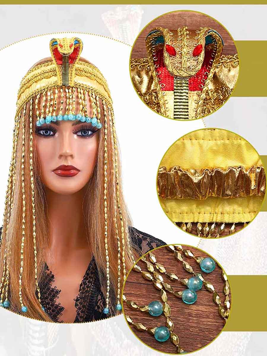 Gold-Plated Pharaoh Cobra Headdress