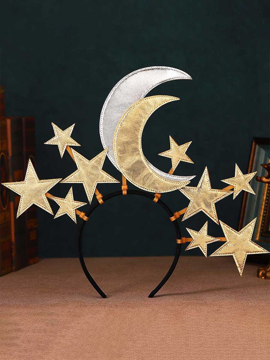 Luminous Starry Moonlight Halo Headpiece