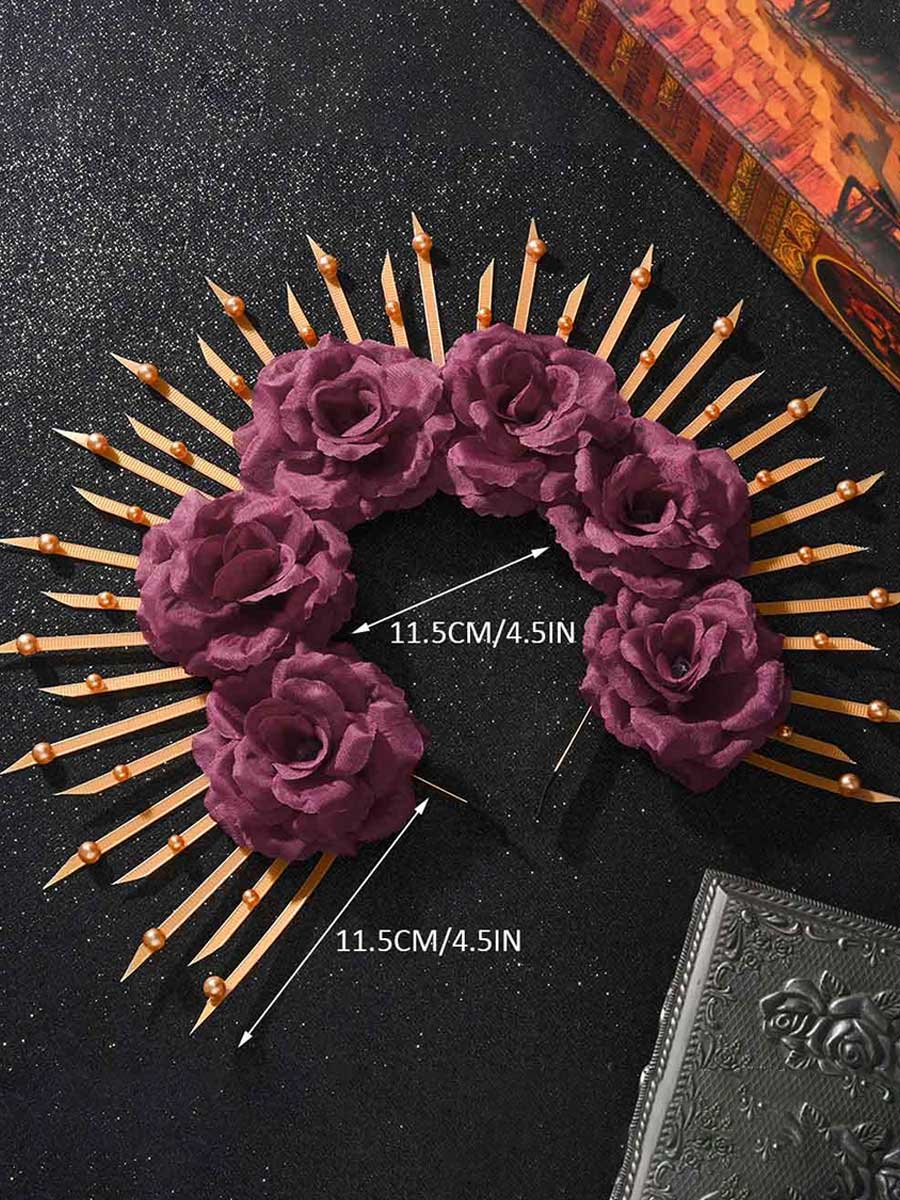 Romantic Spiked Rose Halo for Cosplay