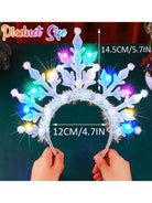 Illuminated Snowflake Hair Accessory