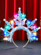 Sparkling Snowflake LED Tiara