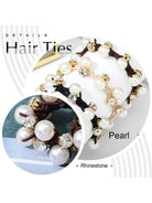 Triple Pack Sparkling Pearl Hair Accessories