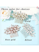 Elegant Rhinestone Party Hair Comb