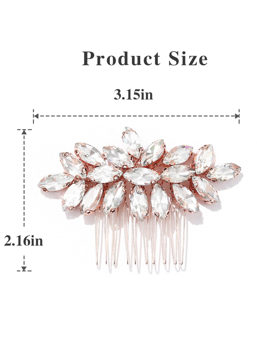 Glamorous Rhinestone Bridal Hairpiece