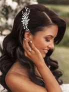 Lustrous Pearl and Crystal Wedding Hair Comb