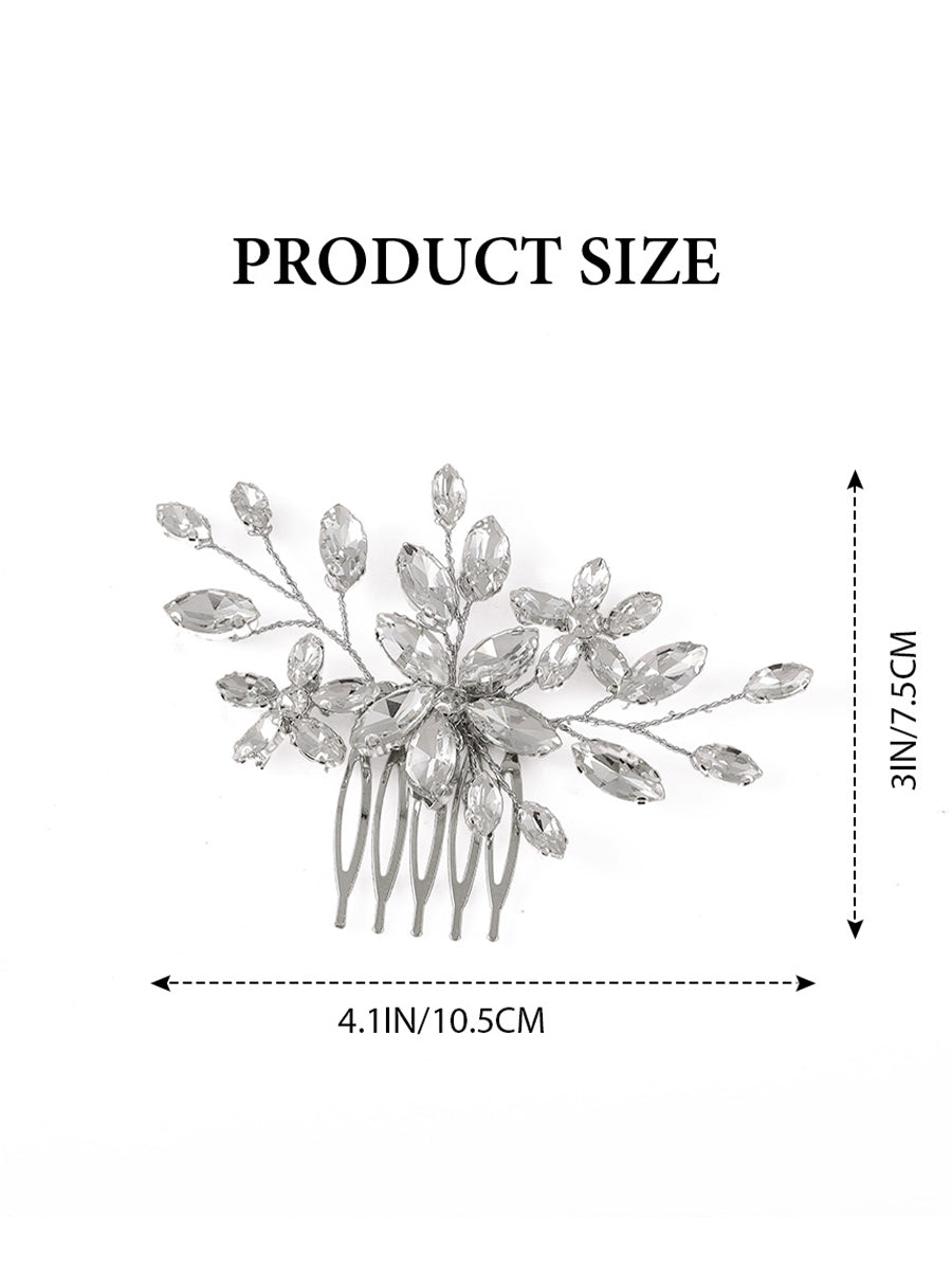 Radiant Rhinestone Wedding Hair Comb