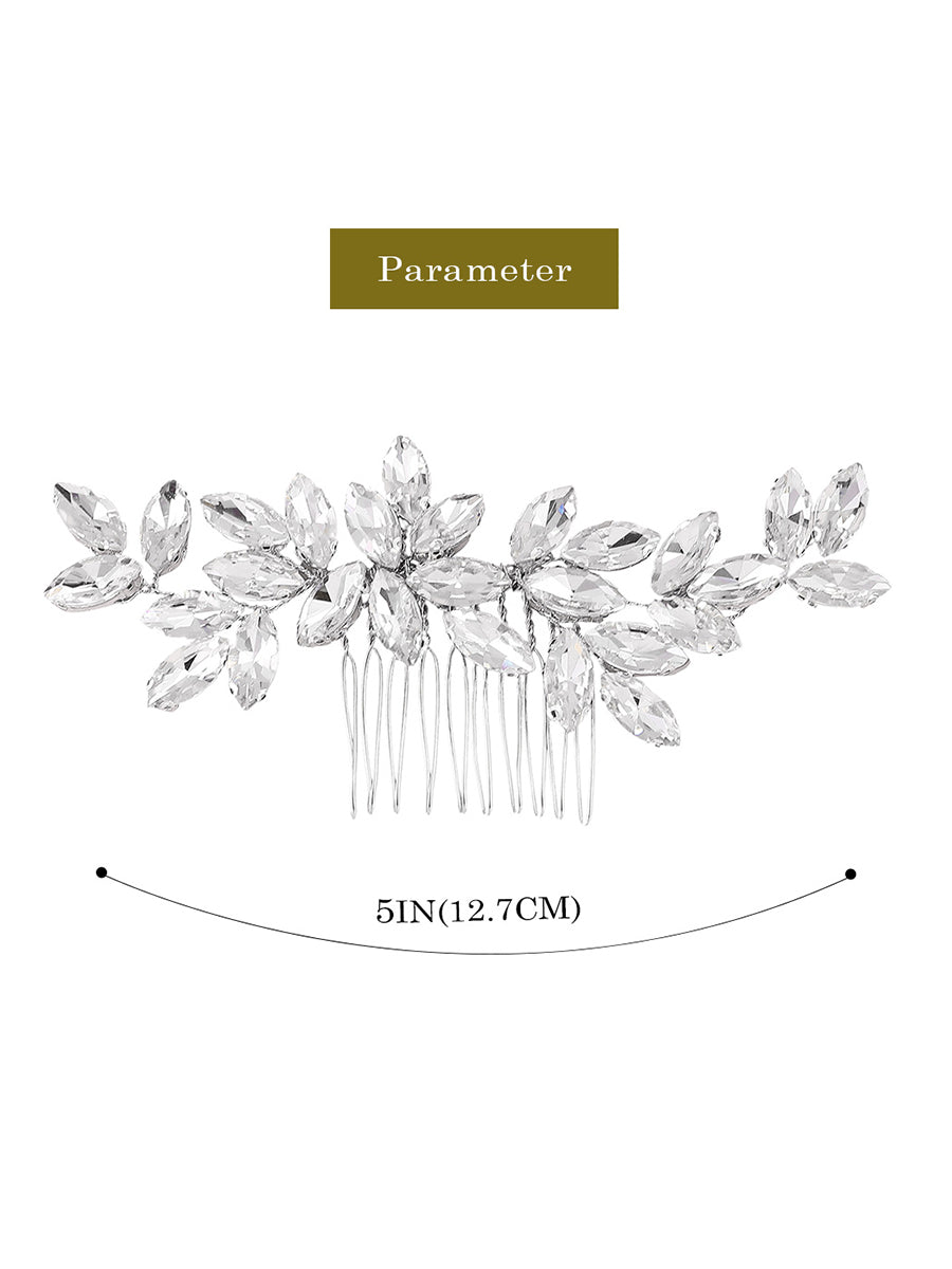 Elegant Rhinestone Bridal Hair Adornment