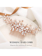 Dazzling Crystal Bloom Hair Adornment