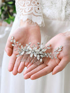 Twinkling Flower Crystal Hair Accessory