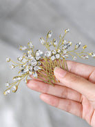 Dazzling Hair Ornaments for Brides with Gemstone Details