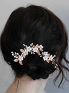 Pearl and Rhinestone Hair Decoration Set