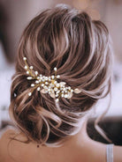 Bridal Vine Pearl Hairpiece