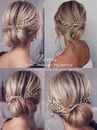 Bridal Alloy Crystal Hair Ornament