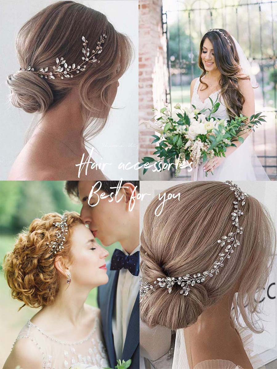 Shimmering Crystal Alloy Hair Accessory