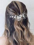 Bridal Crystal Flower Hair Accessory