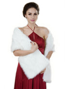 Bridal Faux Fur Wrap