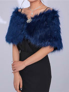 Luxury Winter Bridal Fur Wrap