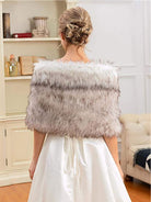 Elegant Winter Wedding Fur Stole