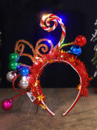 Vibrant LED Candy Ball Hair Hoop