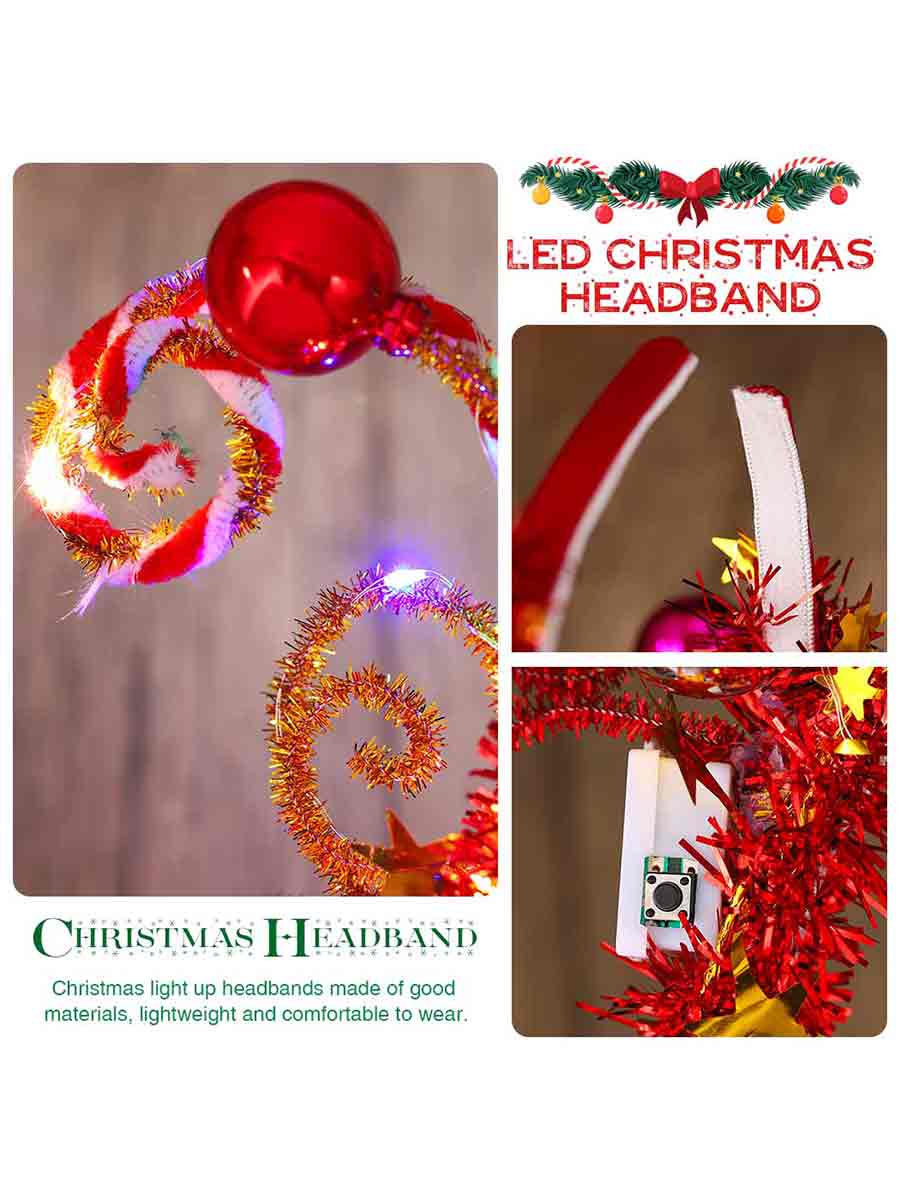 Festive LED Sweet Treat Headpiece