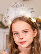 Sparkling Snowflake Glow Headband