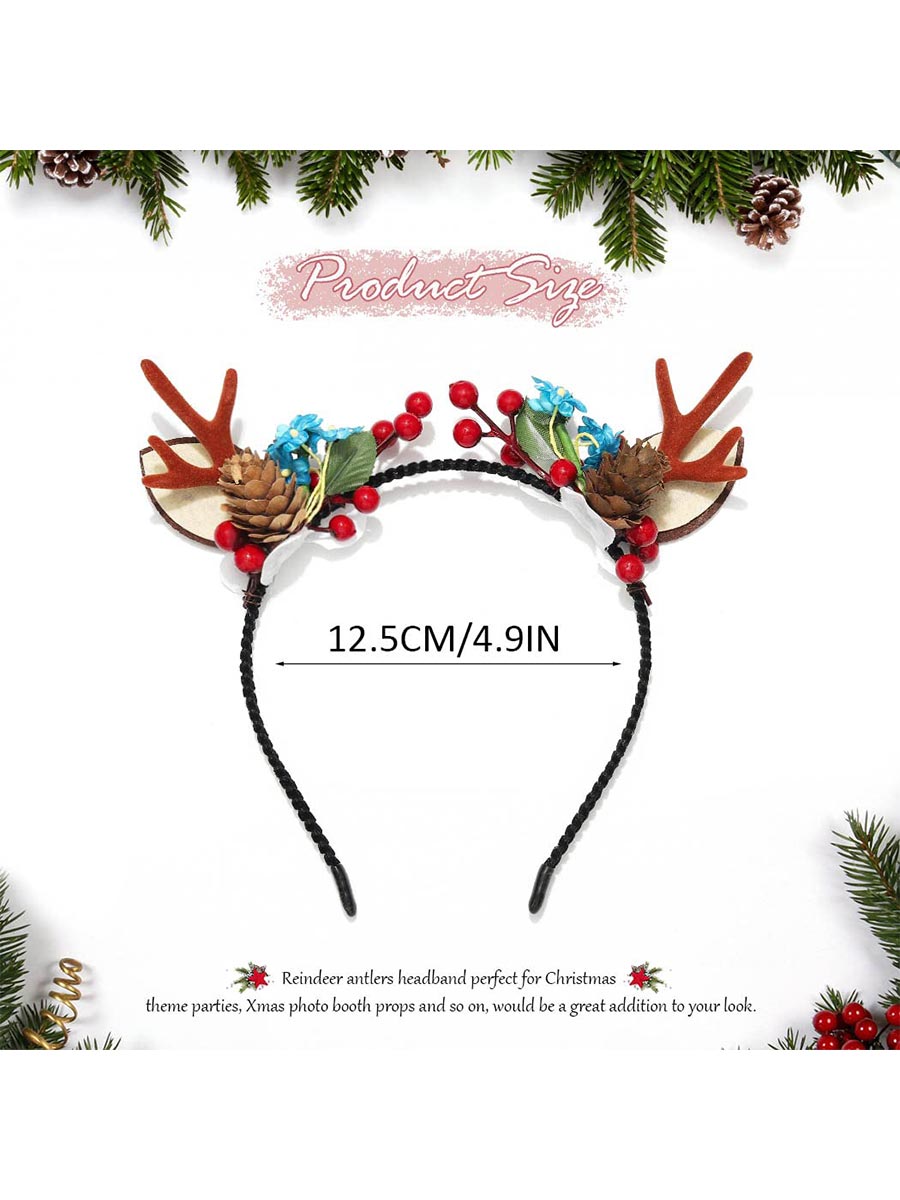 Holiday-Themed LED Antler Headband