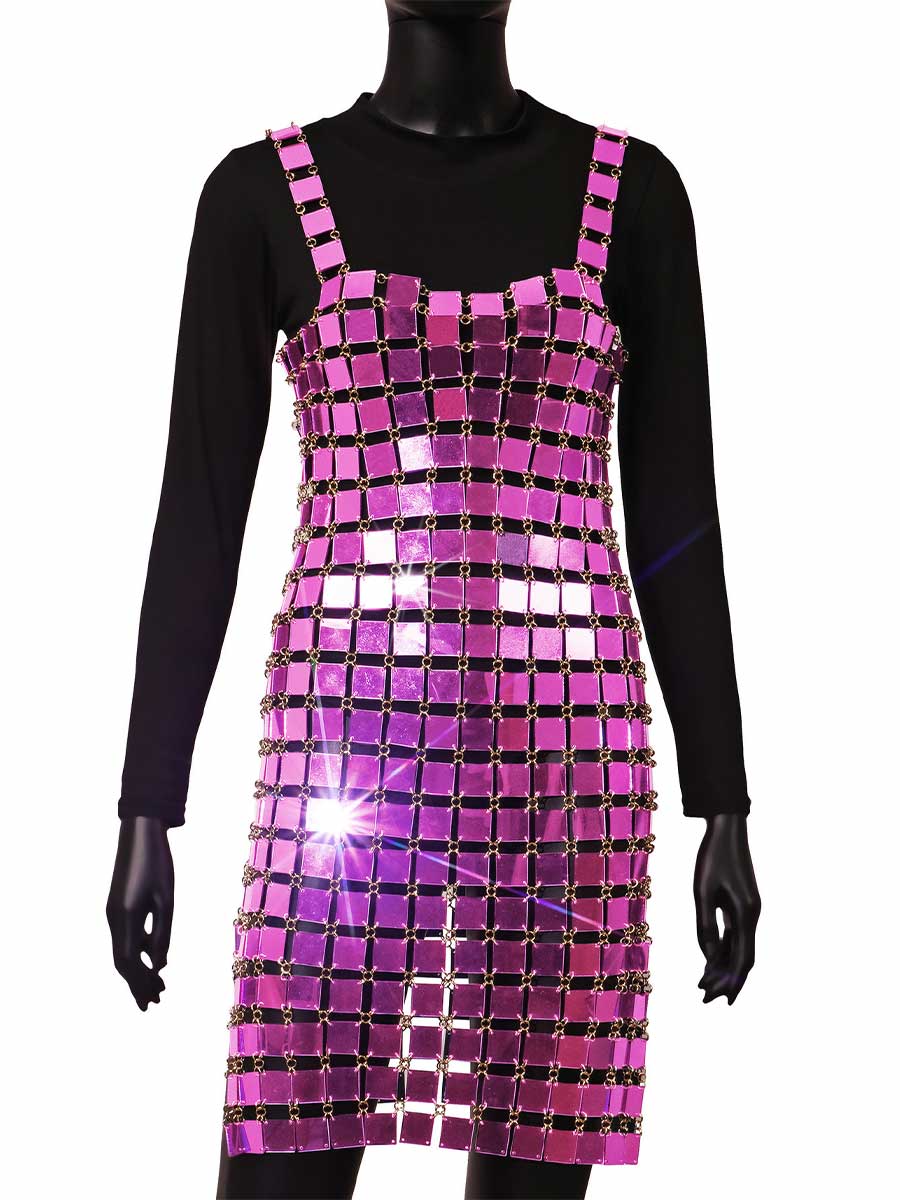 Sequin Casual Dress - Club Style Acrylic
